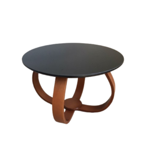 Mesa de Centro Gota Preto com Vidro