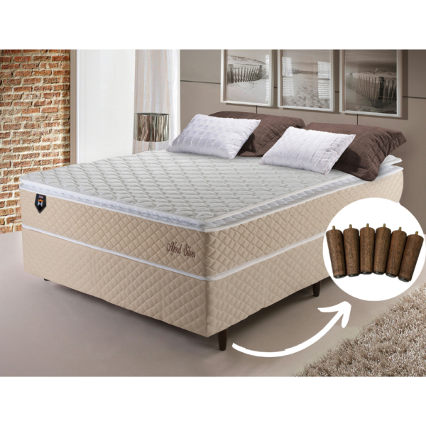 Pé Para Cama Box Fixo 12cm - Imagem 3
