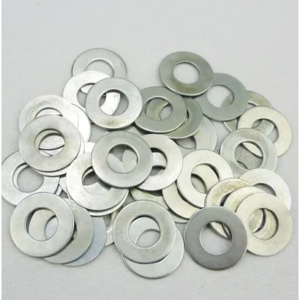 Arruela Metálica Lisa 1/4" Aço Carbono Zincado