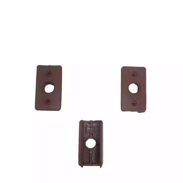 Sapata "U" Plástica 15 mm x 43 mm Marrom - Imagem 2