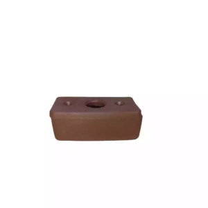 Sapata "U" Plástica 15 mm x 43 mm Marrom