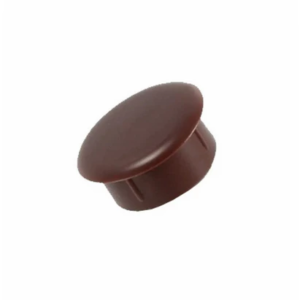 Tapa Furo para Móveis Marrom - 10 mm