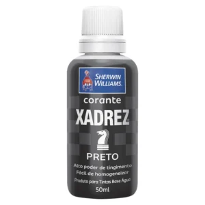 Corante Líquido Xadrez 50 ml Bisnaga Preto
