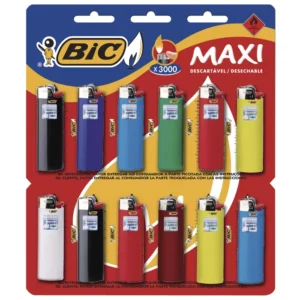 Isqueiro Bic Grande Maxi Sortido