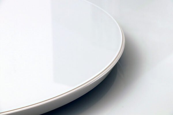 Prato Giratório 70 cm Off White - Imagem 2